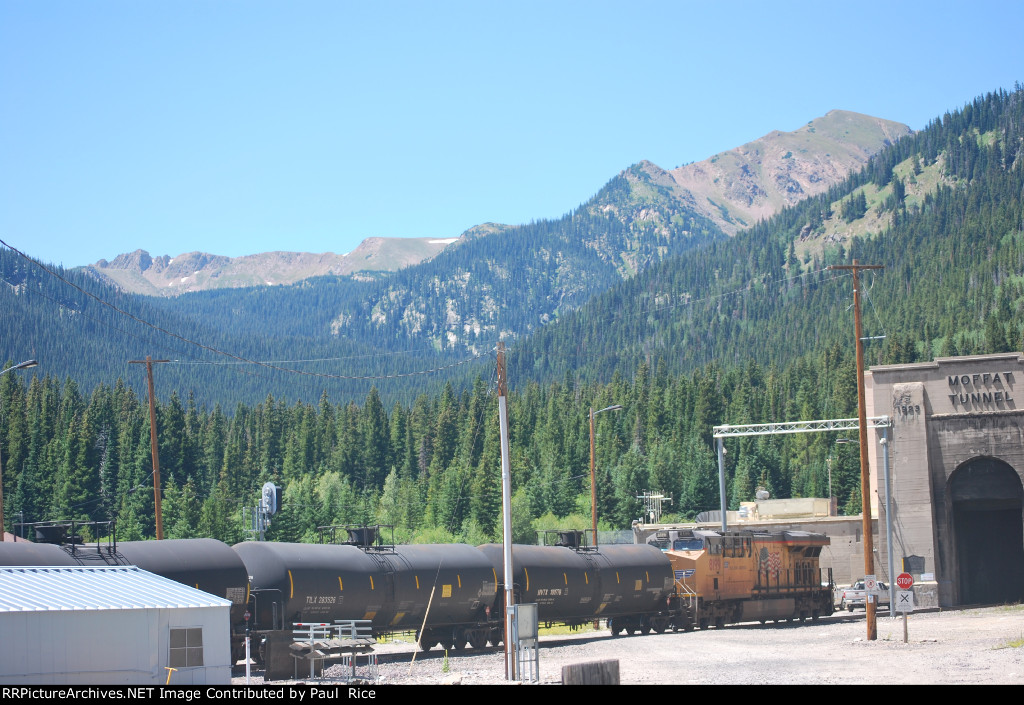 UP 8199 Trailing Locomotive